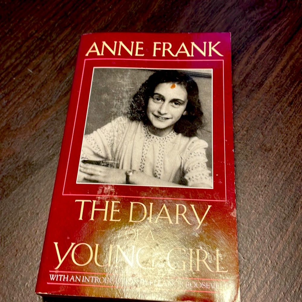 Anne frank the diary of a young girl book.